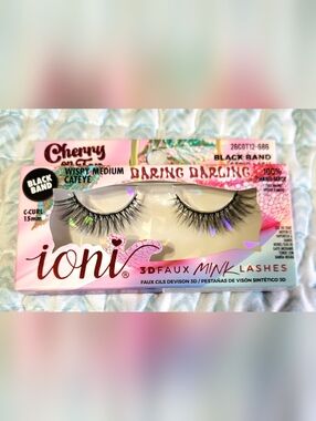 Daring Darling 3D Faux Mink Lashes — Black